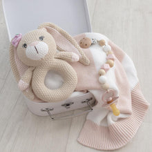 Load image into Gallery viewer, Amelia the Bunny Knitted Rattle
