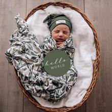 Load image into Gallery viewer, Snuggle Hunny Kids Organic Muslin Wrap - Evergreen
