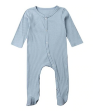 Load image into Gallery viewer, C&amp;T Basic Essentials Snap Ribbed Onesie
