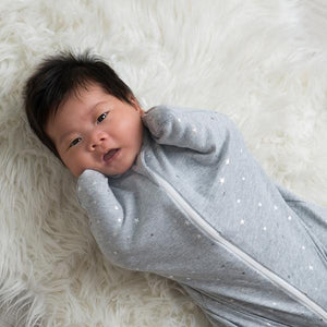 Living Textiles Zip Up Swaddle