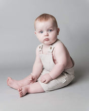 Load image into Gallery viewer, Love Henry Baby Boys Roy Dungaree - Stone Stripe
