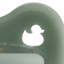 Load image into Gallery viewer, Hevea Pacifier Round 0-3 months - Moss Green
