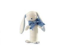 Load image into Gallery viewer, Blue Oscar The Bunny Stick Rattle
