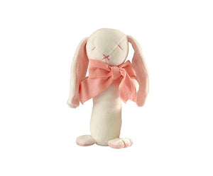 Rose the Bunny Stick Rattle